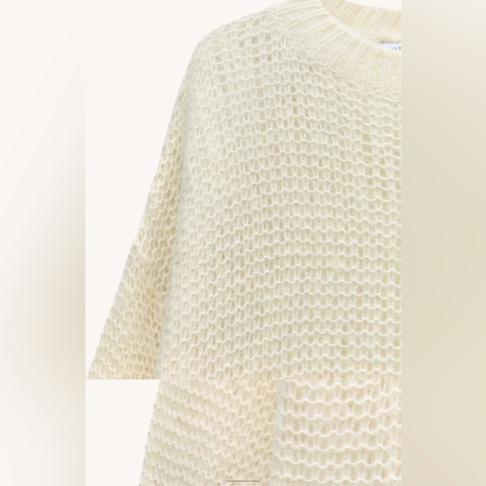 ZARA ALPACA BLEND KNIT DRESS STUNNING SIZE S. - Picture 7 of 9